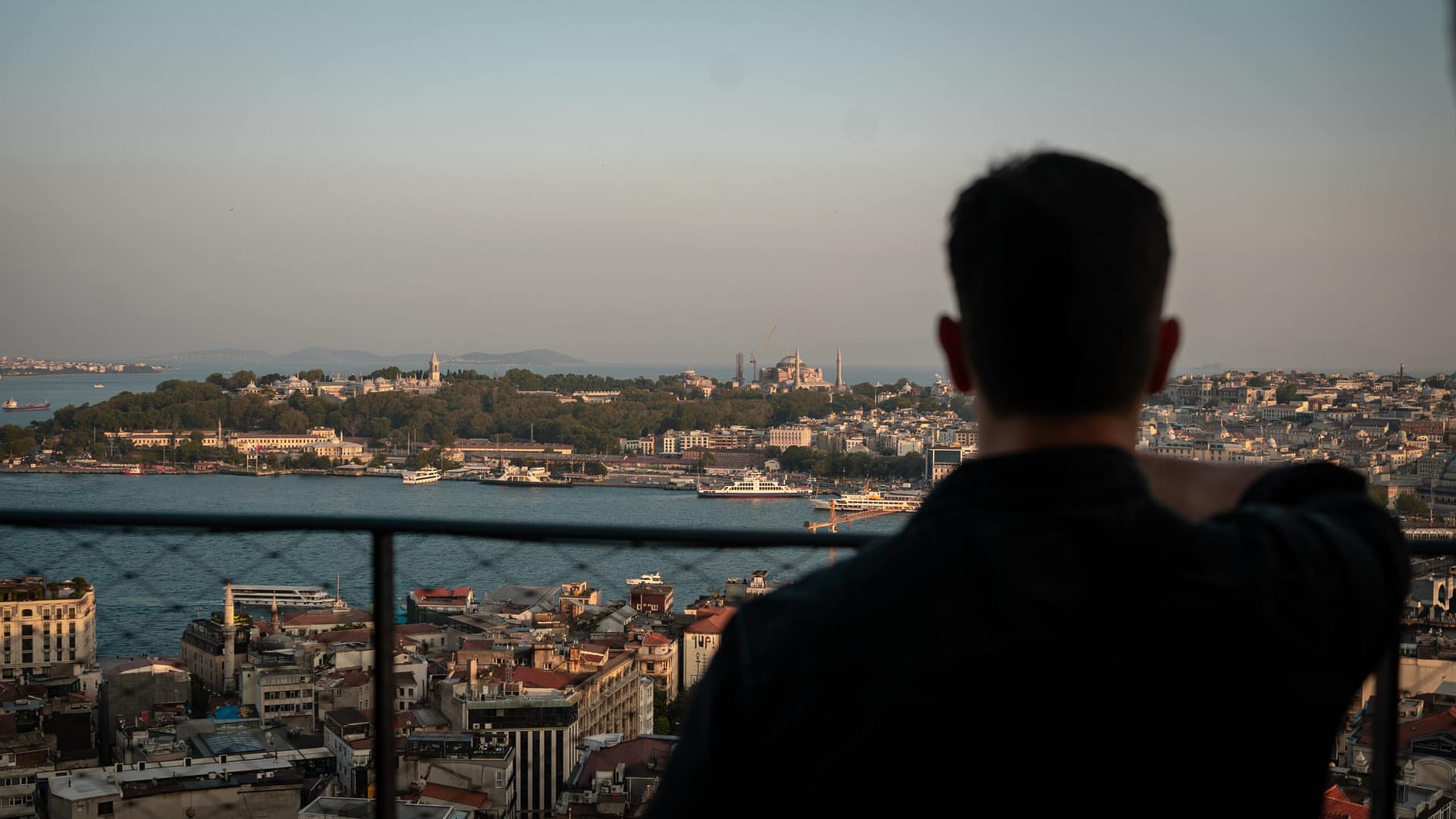 From the top of Galata Tower