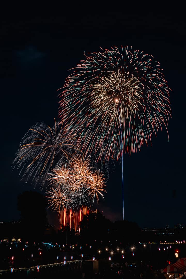 Fireworks in Tokyo