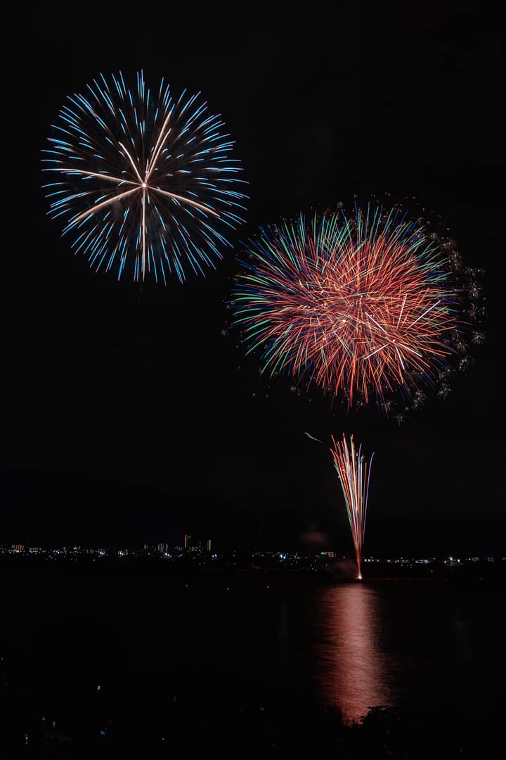 Fireworks in Tokyo