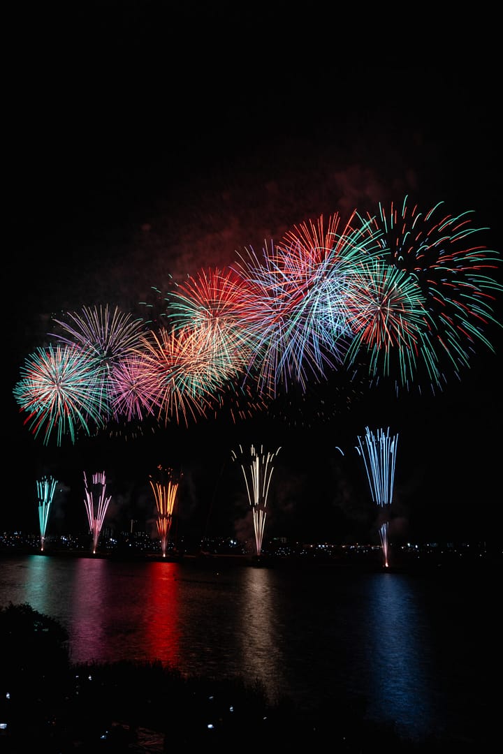 Fireworks in Tokyo